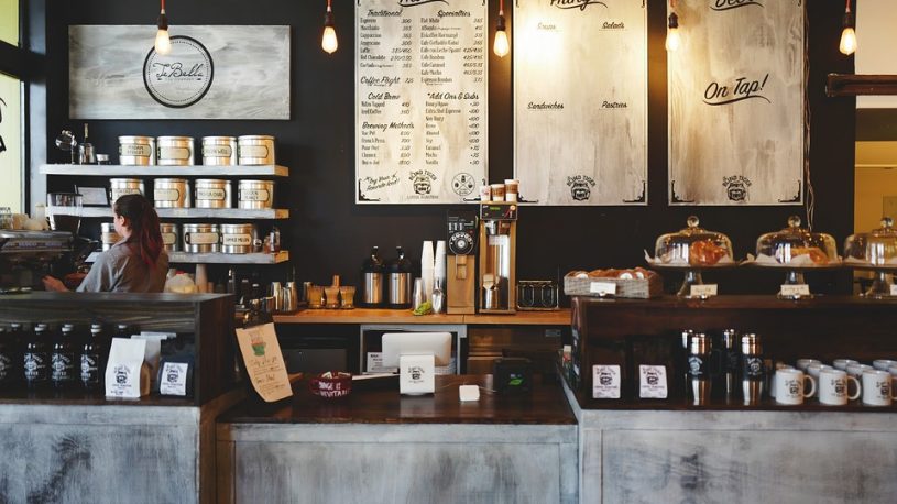 a coffee shop